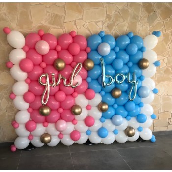 Gender Reveal; Ανακοινώστε σε φίλους και συγγενείς το Φύλλο του μωρού με μια εκπληκτική διακόσμηση. 